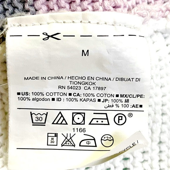 OLD NAVY Womens Striped Sweater 100% Cotton Pullover Knit Medium Lightweight NEW - Picture 10 of 10